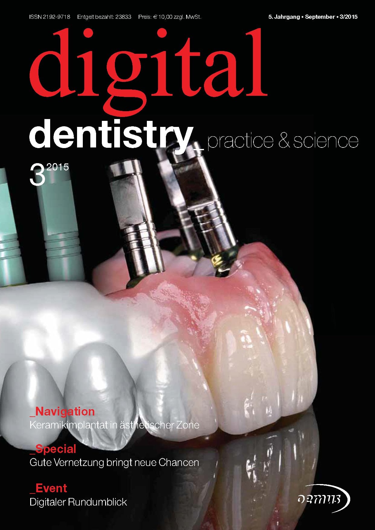 Deckblatt digital dentistry 03_2015 Deckblatt