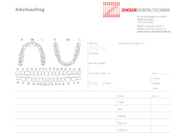 Zinser_Dentaltechnik_Arbeitsauftrag